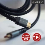 HDMI 2.1 PREMIUM ULTRA High Speed 10K 8K/60HZ 4K/120 2m CERTIFIED - Image 2