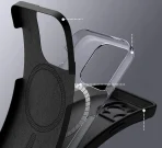 CASE COVER CASE MAGSAFE CASE + FAST FOR APPLE IPHONE 15 PRO MAX - Image 7