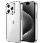 Case For Apple iPhone 15 Pro Case + Glass 9h | CLEAR 2MM