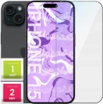 Case for iPhone 15 to MagSafe case GOLD ROSE camera protection + 2.5D glass - Image 3