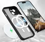 Case for iPhone 15 Matte for MagSafe MATT CASE REINFORCED 360° + 5D glass - Image 6