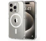 Case For iPhone 15 PRO MAX Case + Glass 9H REINFORCED 360° to MAGSAFE CLEAR