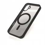 Case for iPhone 16 (For Magsafe, Magnetic, Matte, Black, Durable) + Glass - Image 4