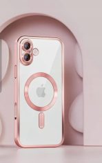 Case for iPhone 16 PLUS for MagSafe Lens Protect CASE REINFORCED 360° + Glass - Image 6