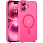 Case for iPhone 16 Plus REINFORCED 360° MATTE MATT Case + 2pcs GLASS