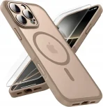 Case for iPhone 16 Pro for MagSafe REINFORCED 360° MATT CASE + 9H GLASS - Image 2