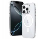 Case For iPhone 16 Pro Max + Glass 9H REINFORCED 360° to MAGSAFE CLEAR CASE