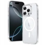 Case For iPhone 16 Pro Max + Glass 9H REINFORCED 360° to MAGSAFE CLEAR CASE
