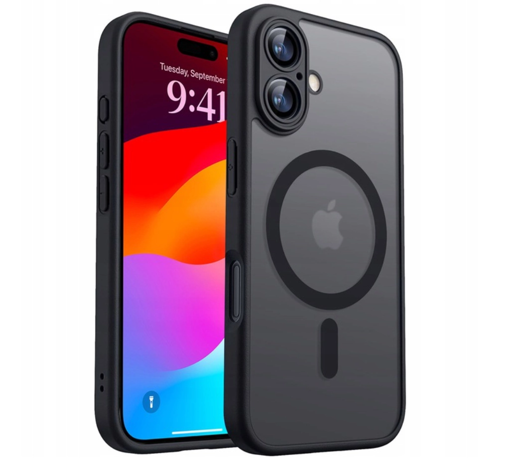 ETUI-DO-IPHONE-17-DO-MAGSAFE-WZMACNIANE-360-MATT-CASE-MATOWE-SZKLO-9H-EAN-GTIN-main IPHONE 17 CASE FOR MAGSAFE REINFORCED 360° MATT CASE MATTE + 9H GLASS - Image 1