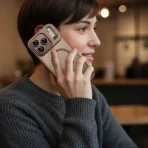 Case for iPhone 17 Pro for MagSafe REINFORCED 360° MATT DESERT TITANIUM GLASS - Image 3