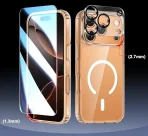 Case for iphone 17 Pro MAX + GLASS 9H FOR MAGSAFE CLEAR Case GLASS FOR CAMERA - Image 9