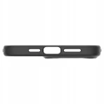 Magnetic Spigen Case for iPhone 15 Pro Max, Aramid, Carbon, Matte Black - Image 6