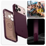 Spigen case for iPhone 17 Pro, solid, strong, slim, cover for MagSafe - Image 2