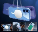 360° REINFORCED CASE for iPhone 16 Case + 2x Glass 9H for MAGSAFE CLEAR - Image 4