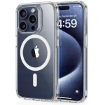 Case For iPhone 15 PRO Case + Glass 9H REINFORCED 360° to MAGSAFE CLEAR