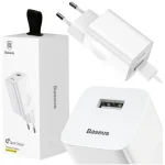 Charger Baseus Quick Charger CCALL-BX02 24W 1x USB-A QC 3.0