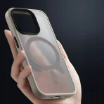 BACK CASE COVER MATTE RIGID MAGSAFE FOR IPHONE 15 PRO + GLASS - Image 2