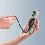 TECH-PROTECT QI15W-A33 MAGNETIC MAGSAFE WIRELESS CHARGER BLACK - Image 4