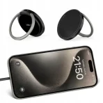 TECH-PROTECT QI15W-A33 MAGNETIC MAGSAFE WIRELESS CHARGER BLACK - Image 6