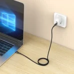 TECH-PROTECT ULTRABOOST DNA LIGHTNING CABLE PD 27W/3A 100CM IRON GREY - Image 3