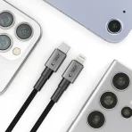 TECH-PROTECT ULTRABOOST DNA LIGHTNING CABLE PD 27W/3A 100CM IRON GREY - Image 4