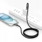 TECH-PROTECT ULTRABOOST DNA LIGHTNING CABLE PD 27W/3A 100CM IRON GREY - Image 2